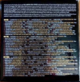 3CD/Dobozkészlet Various: British Soul Power: Soul Mining In The 6t's - 3 CD's Of Solid Soul Dynamite !!!