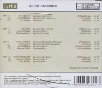 4CD Various: British Symphonies