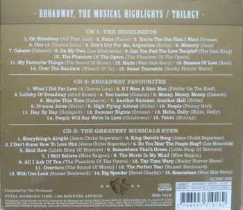 3CD Various: Broadway, The Musical Highlights / Trilogy