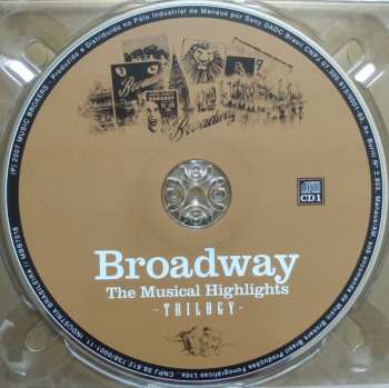 3CD Various: Broadway, The Musical Highlights / Trilogy