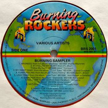 LP Various: Burning Sampler - Reggae Hits (ČERVENÝ VINYL)