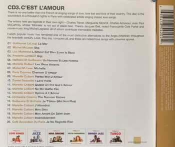 3CD/Dobozkészlet Various: Café De Paris