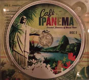 3CD/Dobozkészlet Various: Café Ipanema (Greatest Flavours Of Bossa Nova)