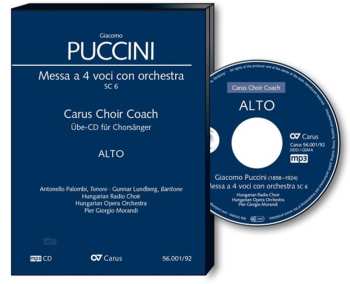 Album Various: Carus Choir Coach - Giacomo Puccini: Messa A 4 Voci Con Orchestra