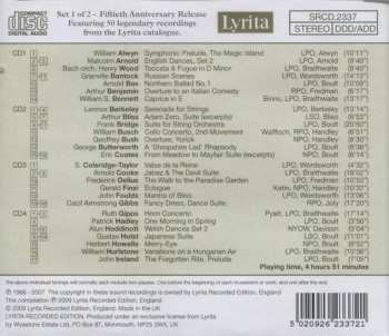 4CD Various: Celebrating 50 Years Devoted To British Music (Set One: William Alwyn ~ John Ireland)