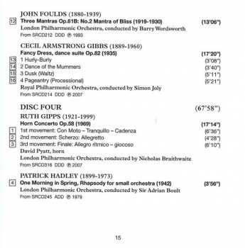4CD Various: Celebrating 50 Years Devoted To British Music (Set One: William Alwyn ~ John Ireland)