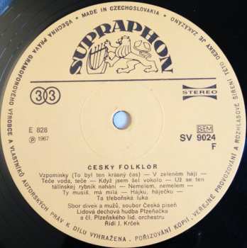 LP Various: Český Folklór