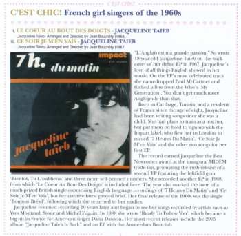 CD Various: C'est Chic! (French Girl Singers Of The 1960s)