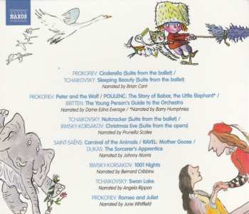 7CD/Dobozkészlet Various: Children's Classics CD Story Box