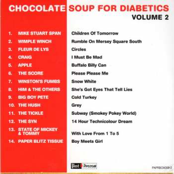 5CD/Dobozkészlet Various: Chocolate Soup For Diabetics Volumes 1-5