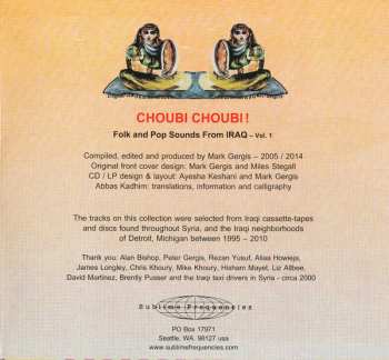 2CD Various: Choubi Choubi! Folk & Pop Sounds From Iraq Vol. 1