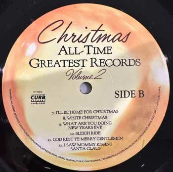 LP Various: Christmas All-Time Greatest Records Volume 2