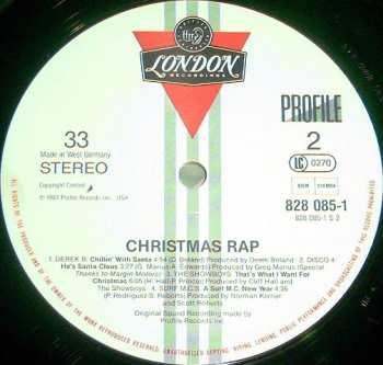 LP Various: Christmas Rap