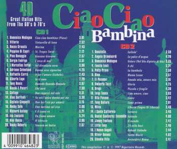 2CD Various: Ciao Ciao Bambina - 40 Great Italian Hits From The 60's & 70's