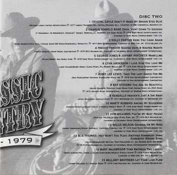 2CD Various: Classic Country 1975-1979
