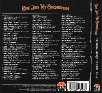 3CD/Dobozkészlet Various: Come Join My Orchestra (The British Baroque Pop Sound 1967-73)
