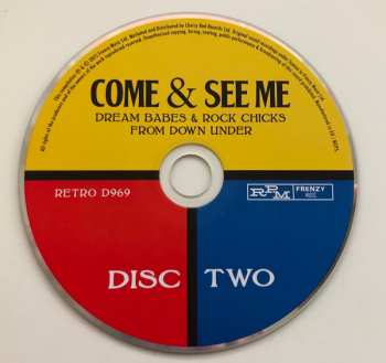 2CD Various: Come & See Me (Dream Babes & Rock Chicks From Down Under)