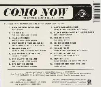 CD Various: Como Now: The Voices Of Panola Co., Mississippi
