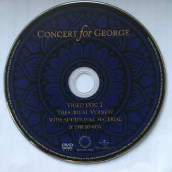 2CD/2DVD Various: Concert For George