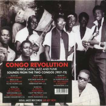 5SP/Dobozkészlet Various: Congo Revolution : African Latin, Jazz And Funk Sounds From The Two Congos (1957-73)