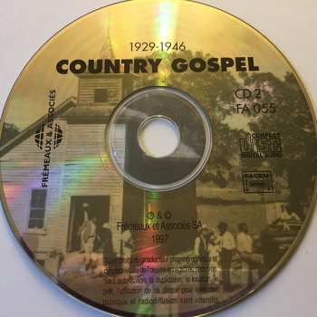 CD Various: Country Gospel (Volume 2: New York - Atlanta - Nashville / 1929-1946)
