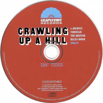 3CD/Dobozkészlet Various: Crawling Up A Hill - A Journey Through The British Blues Boom 1966-71