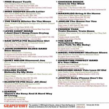3CD/Dobozkészlet Various: Crawling Up A Hill - A Journey Through The British Blues Boom 1966-71