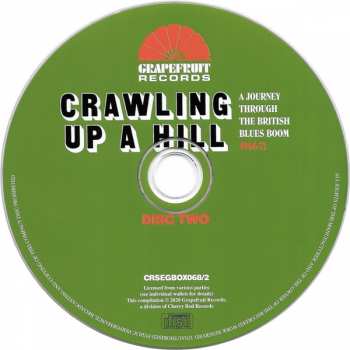 3CD/Dobozkészlet Various: Crawling Up A Hill - A Journey Through The British Blues Boom 1966-71