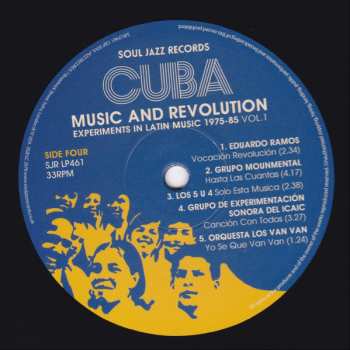 3LP Various: Cuba: Music And Revolution (Culture Clash In Havana Cuba: Experiments In Latin Music 1975-85 Vol. 1)