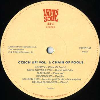 2LP Various: Czech Up! Vol. 1: Chain Of Fools