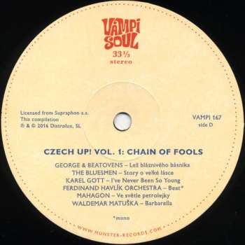 2LP Various: Czech Up! Vol. 1: Chain Of Fools