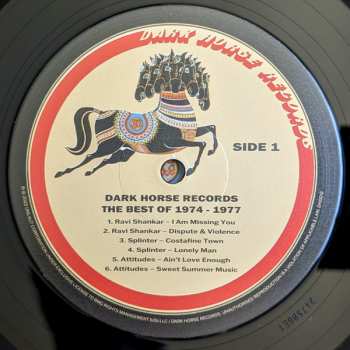 LP Various: Dark Horse Records (The Best Of 1974-1977)