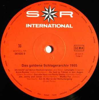 LP Various: Das Goldene Schlager-Archiv - Die Hits Des Jahres 1955