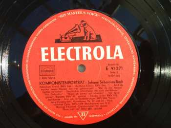 LP Various: Das Komponistenportrait - Johann Sebastian Bach