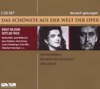 2CD Various: Das Schönste Aus Der Welt Der Oper/Ein Maskenball/Die Macht Des Schicksals/Don Carlos DIGI
