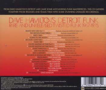 CD Various: Dave Hamilton's Detroit Funk (Rare And Unreleased Twisted Funk 1967-1975)