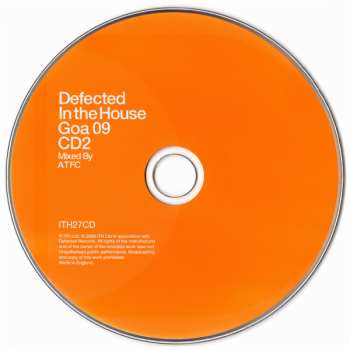 3CD Various: Defected In The House - Goa 09