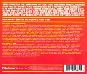 2CD Various: Defected In The House - Zouk Out Singapore '10