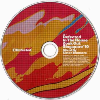 2CD Various: Defected In The House - Zouk Out Singapore '10