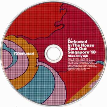 2CD Various: Defected In The House - Zouk Out Singapore '10