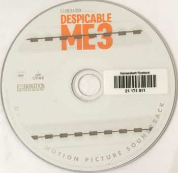 CD Various: Despicable Me 3: Original Motion Picture Soundtrack