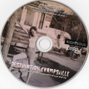 2CD Various: Destination Crampsville (Bleary-Eared 45s From The Basement Of Lux And Ivy)