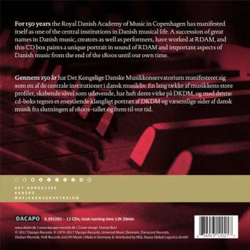 12CD/Dobozkészlet Various: Det Kongelige Danske Musikkonservatorium (The Royal Danish Academy of Music 150 years)