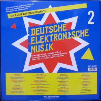 4LP Various: Deutsche Elektronische Musik 2 (Experimental German Rock And Electronic Musik 1971-83) LTD