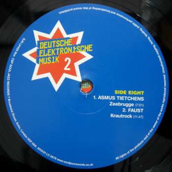 4LP Various: Deutsche Elektronische Musik 2 (Experimental German Rock And Electronic Musik 1971-83) LTD