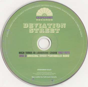 3CD/Dobozkészlet Various: Deviation Street (High Tides In Ladbroke Grove 1967-1975)