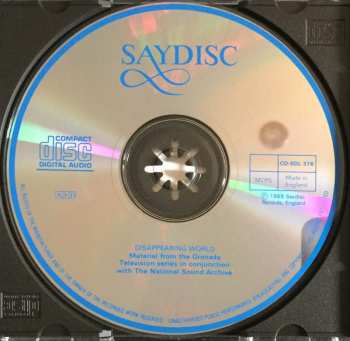 CD Various: Disappearing World