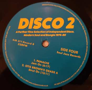 2LP Various: Disco 2 (A Further Fine Selection Of Independent Disco, Modern Soul & Boogie 1976-80) (Record B)