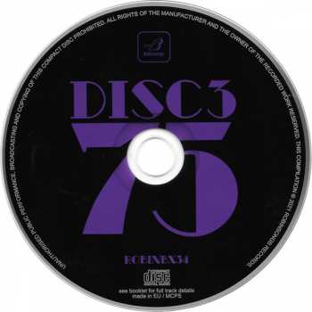 3CD/Dobozkészlet Various: Disco 75