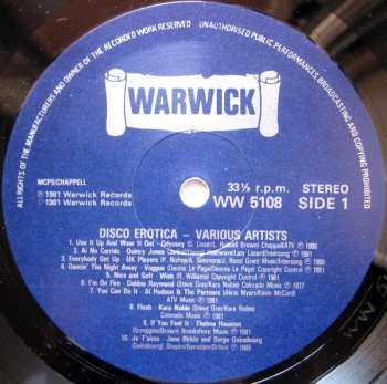 LP Various: Disco Erotica
